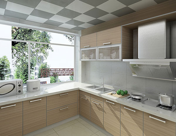 雙飾面櫥柜效果圖