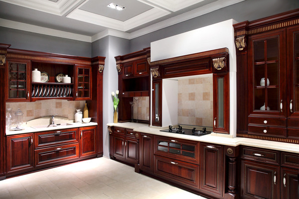 實木櫥柜效果圖