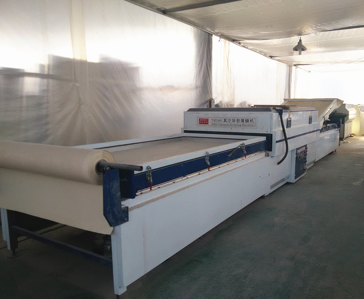 真空異形覆膜機
